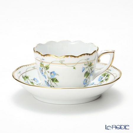 ヘレンド モーニンググローリー NY 20711-0-00／20711 モカカップ＆ソーサー 100ml