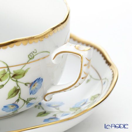 ヘレンド (HEREND) モーニンググローリー NY 20724-0-00／20724 ティーカップ＆ソーサー 200ml