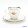 アウガルテン（AUGARTEN） カラフルシノワズリ（5849） コーヒーカップ＆ソーサー 200ml（114ヴェルヴェデーレシェイプ）
