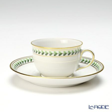 アウガルテン（AUGARTEN） ウィンナーリーフエッジ（5343） モカカップ＆ソーサー 80ml（001）