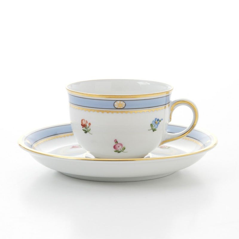 アウガルテン（AUGARTEN） ビーダーマイヤー（6000） モカカップ＆ソーサー 80ml（001）