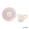 ヘレンド フンボルト SP 03929-0-00 ティーカップ＆ソーサー（ピンク）150ml