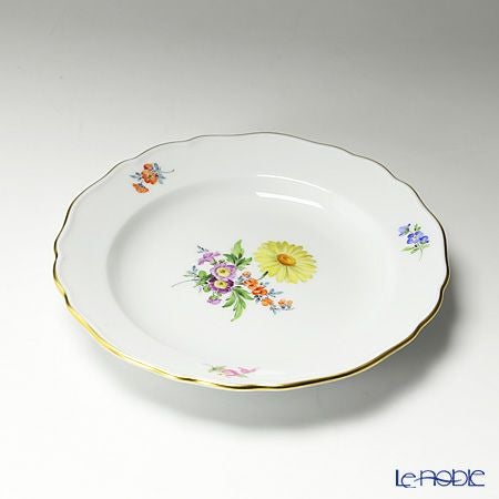 マイセン（Meissen） ベーシックフラワー（三つ花） 060110／00501／25 プレート 18cm Motiv No.25 マーガレット