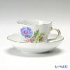 マイセン（Meissen） ベーシックフラワー（三つ花） 060110／00582／01 コーヒーカップ＆ソーサー 200ml Motiv No.1 アネモネ