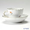 マイセン（Meissen） ベーシックフラワー（三つ花） 060110／00582／17 コーヒーカップ＆ソーサー 200ml Motiv No.17 矢車菊
