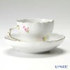 マイセン（Meissen） ベーシックフラワー（三つ花） 060110／00582／18 コーヒーカップ＆ソーサー 200ml Motiv No.18 キンレンカ