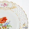 マイセン（Meissen） ベーシックフラワー（三つ花） 060192／54803／09 透かし飾皿 24cm Motiv No.9 ヒナゲシ
