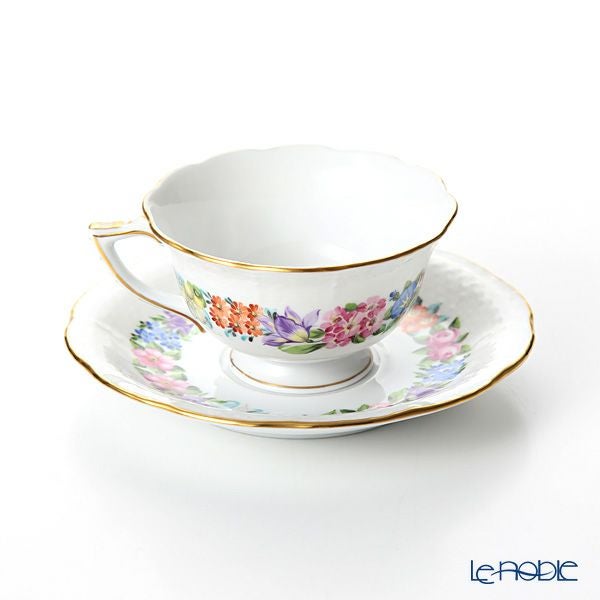 ヘレンド ガーランド 00735-0-00 ティーカップ＆ソーサー