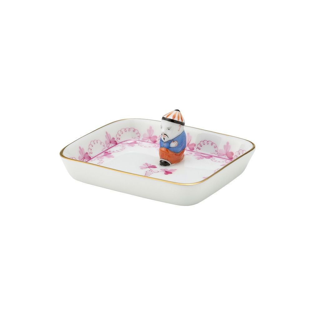 ヘレンド パセリピンク PEP オブロングトレイ マンダリン 8cm 07733-0-21