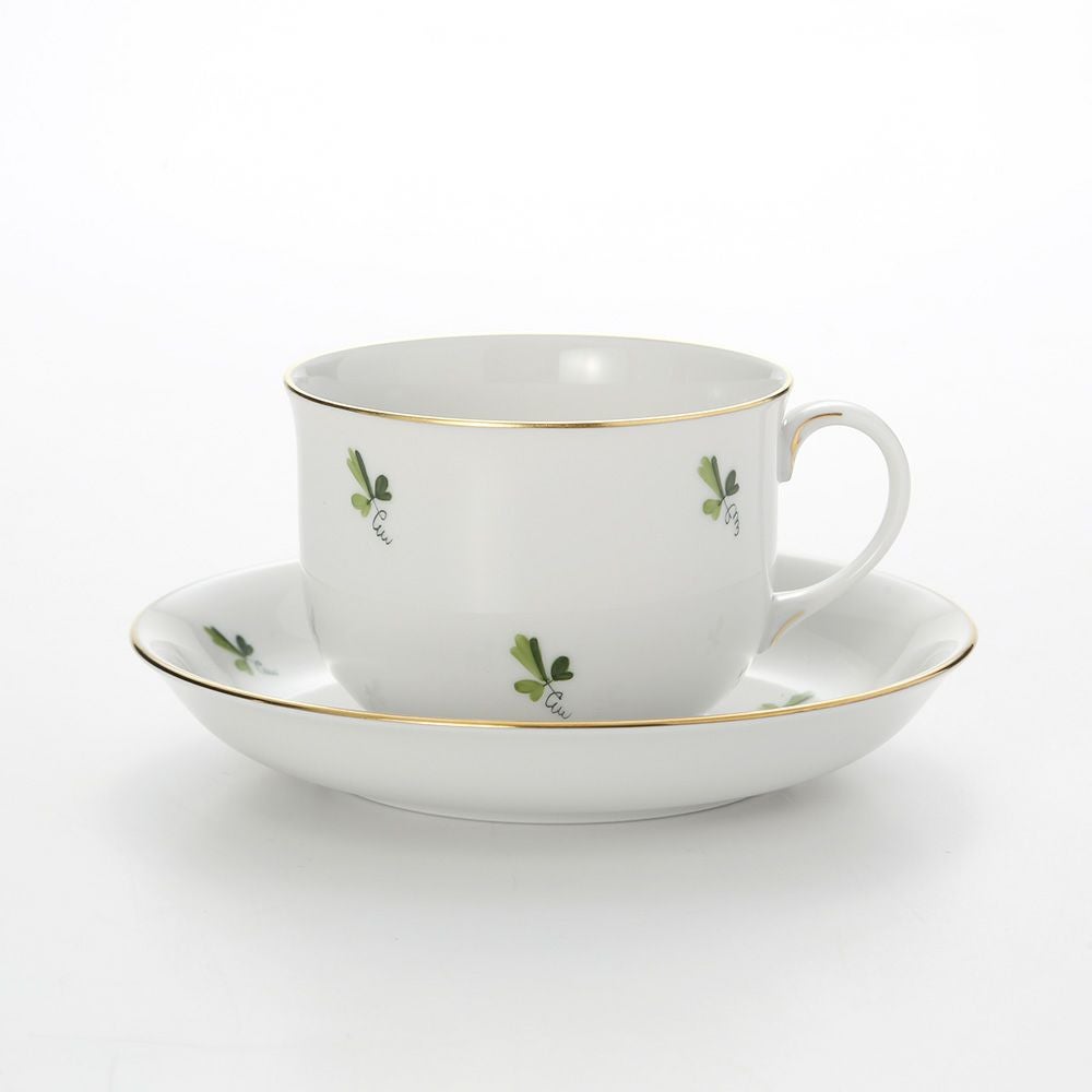 アウガルテン（AUGARTEN） スキャタードグレープリーブス（6490） コーヒーカップ＆ソーサー 200ml（001シューベルトシェイプ）