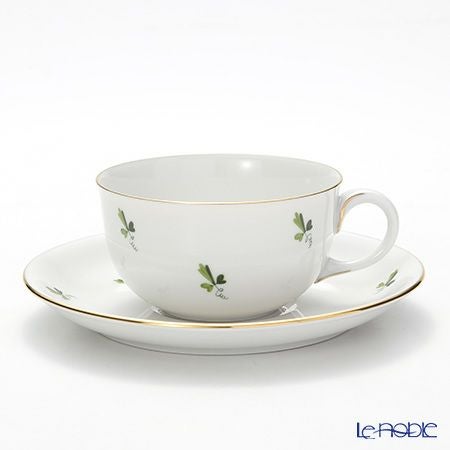 アウガルテン（AUGARTEN） スキャタードグレープリーブス（6490） ティーカップ＆ソーサー（S）200ml（001シューベルトシェイプ）