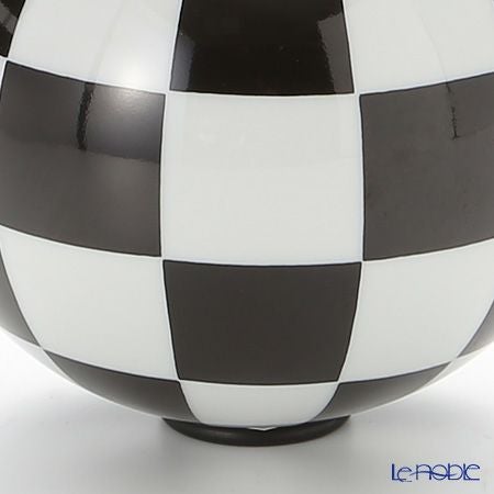 アウガルテン（AUGARTEN） ピノキオ ブラック＆ホワイト チェック（6635） ベース 29cm（897）