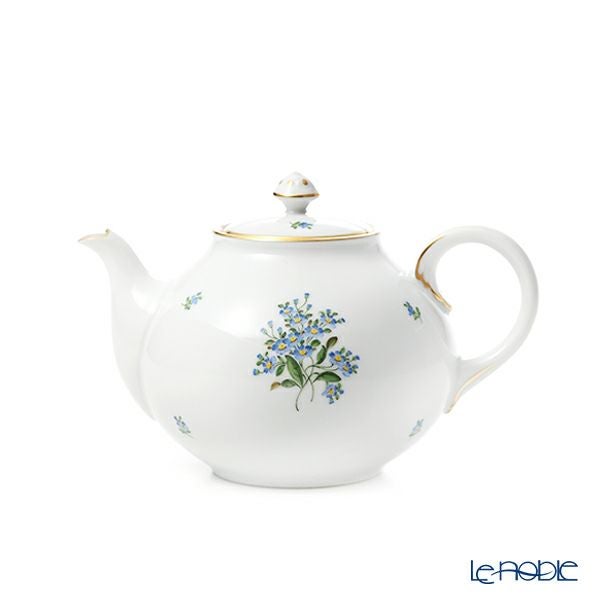 アウガルテン（AUGARTEN） 忘れな草 （6690） ティーポット（S） 0.6L（001シューベルトシェイプ）