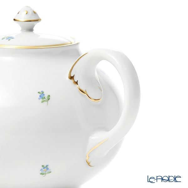 アウガルテン（AUGARTEN） 忘れな草 （6690） ティーポット（S） 0.6L（001シューベルトシェイプ）