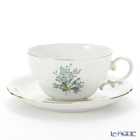 アウガルテン（AUGARTEN） 忘れな草（6690） ティーカップ＆ソーサー 250ml（062）