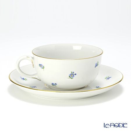 アウガルテン（AUGARTEN） 忘れな草（6690） ティーカップ＆ソーサー（S） 200ml（001）