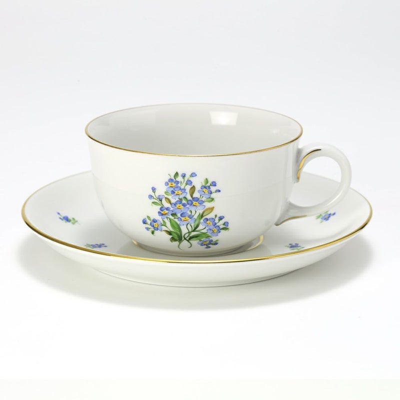 アウガルテン（AUGARTEN） 忘れな草（6690） ティーカップ＆ソーサー（S） 200ml（001）