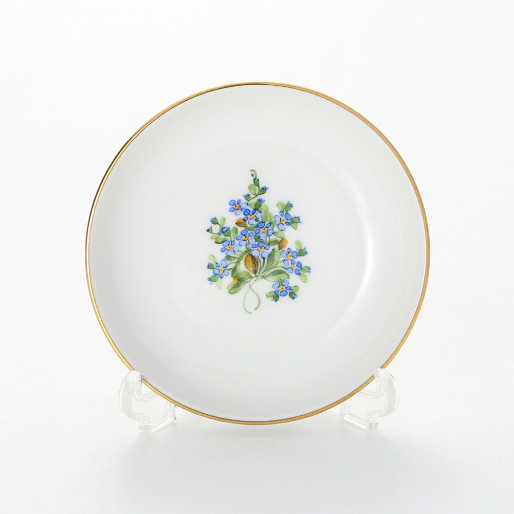 アウガルテン（AUGARTEN） 忘れな草（6690） ラウンドディッシュ 9cm（069）