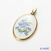 アウガルテン（AUGARTEN） 忘れな草（6690） ペンダント（金縁）（753）