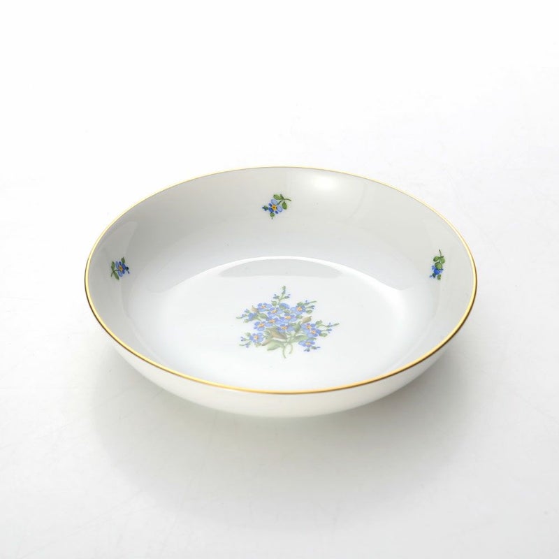 アウガルテン（AUGARTEN） 忘れな草（6690） ラウンドディッシュ 12.5cm（069）