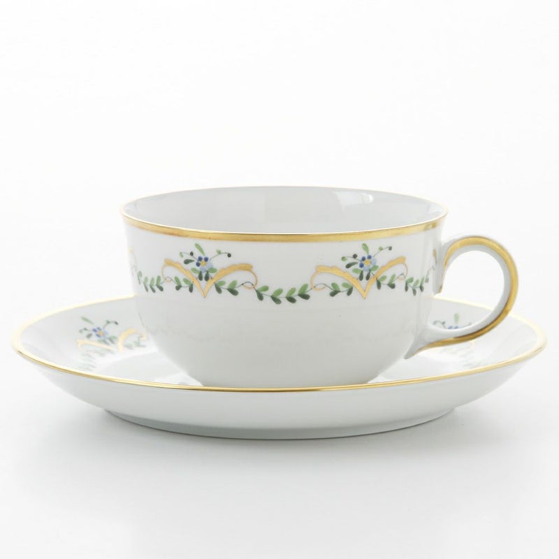 アウガルテン（AUGARTEN） ビーダーマイヤーガーランド（6701） ティーカップ＆ソーサー（S） 200ml（001）