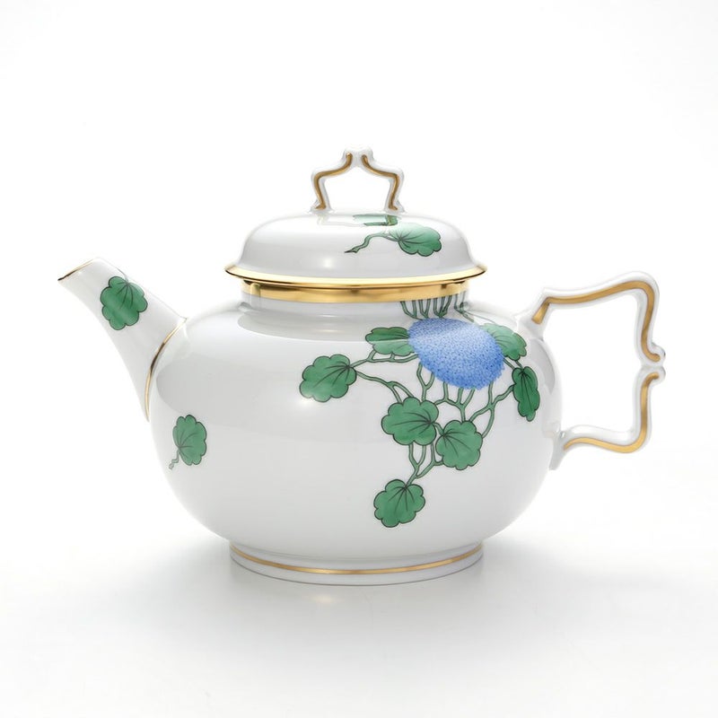 アウガルテン（AUGARTEN） ハイドランジア（アジサイ）（6703） ティーポット（S） 750ml（114ヴェルヴェデーレシェイプ）