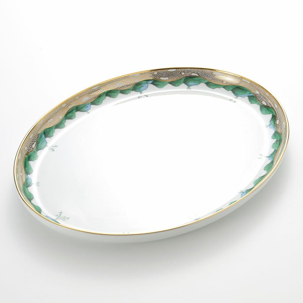 アウガルテン（AUGARTEN） ファンタジーバード（6766） デジュネトレイ 43×33cm（001）