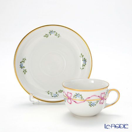 アウガルテン（AUGARTEN） ビーダーマイヤー リボン（6793） モカカップ＆ソーサー 80ml（001）