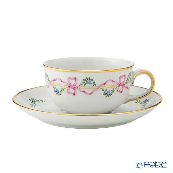 アウガルテン（AUGARTEN） ビーダーマイヤー リボン（6793） ティーカップ＆ソーサー（S） 200ml（001）