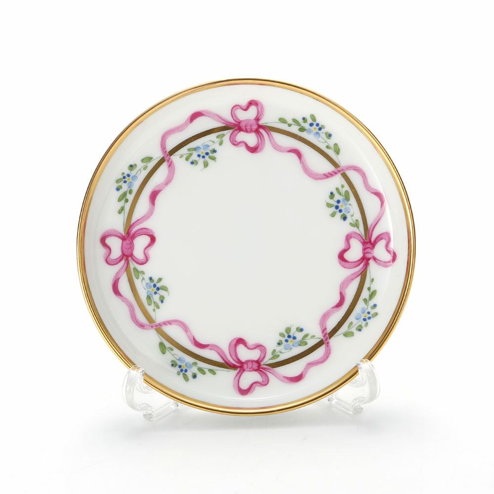 アウガルテン（AUGARTEN） ビーダーマイヤー リボン（6793） コースター 9cm