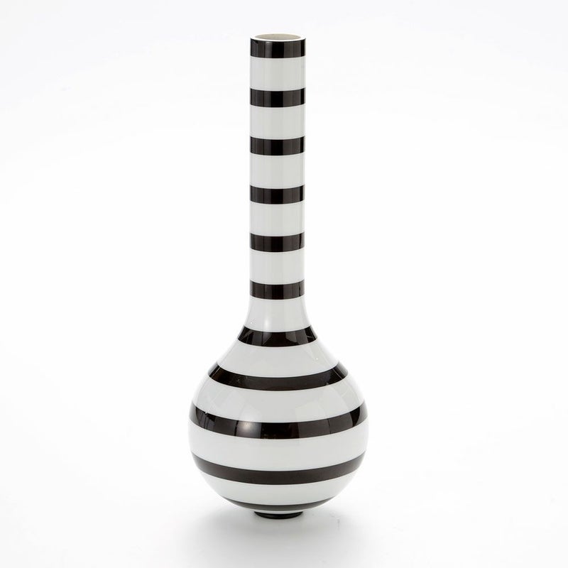 アウガルテン（AUGARTEN） ピノキオ ブラック＆ホワイト ボーダー（6819） ベース 29cm（897）