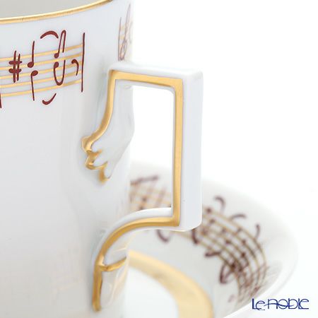 アウガルテン（AUGARTEN） ピアノソナタ310（6859） コーヒーカップ＆ソーサー（059）