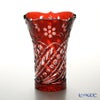 マイセン（Meissen） マイセンクリスタル 花瓶（レッド） 26cm ANT／205／26R