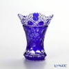 マイセン（Meissen） マイセンクリスタル 花瓶（ブルー） 13cm MFO／1320／13B