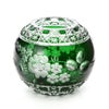 マイセン（Meissen） マイセンクリスタル MFO／140／16G 花瓶ラウンド（グリーン） 16cm