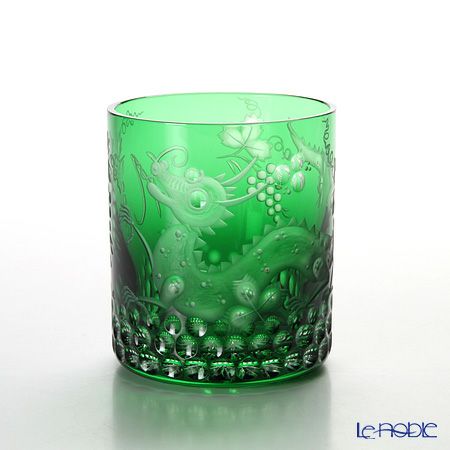 マイセン（Meissen） マイセンクリスタル ドラゴン 3263／9G オールドファッション 9.4cm（グリーン）