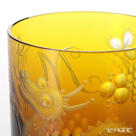 マイセン（Meissen） マイセンクリスタル ドラゴン 3263／9AB オールドファッション 9.4cm（アンバー）