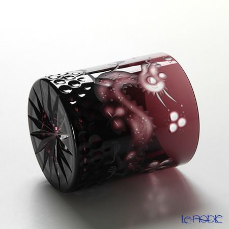 マイセン（Meissen） マイセンクリスタル ドラゴン 3263／9L オールドファッション 9.4cm（ライラック）