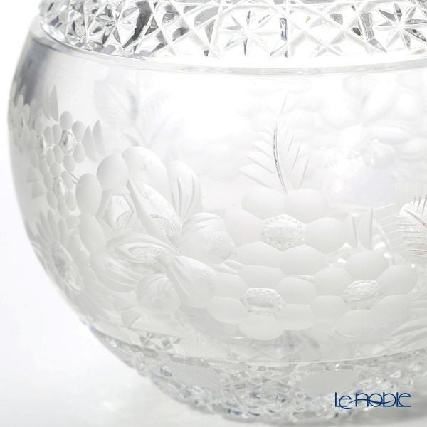 マイセン（Meissen） マイセンクリスタル MFO／140／16 花瓶ラウンド（クリア） 16cm