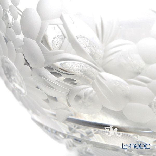 マイセン（Meissen） マイセンクリスタル MFO／140／16 花瓶ラウンド（クリア） 16cm