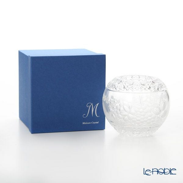 マイセン（Meissen） マイセンクリスタル MFO／140／16 花瓶ラウンド（クリア） 16cm