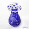 マイセン（Meissen） マイセンクリスタル MFO1420／16B 花瓶（ブルー） 16cm