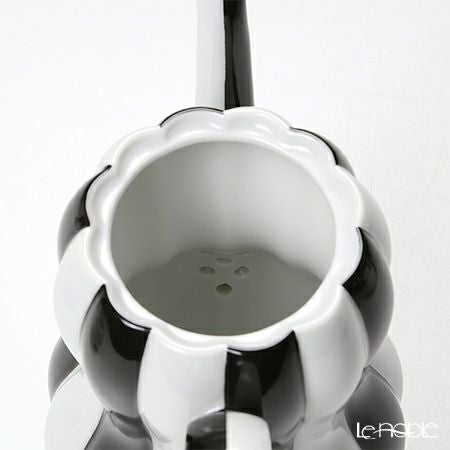 アウガルテン（AUGARTEN） メロン ブラック＆ホワイト（7027） モカポット 500ml（015）