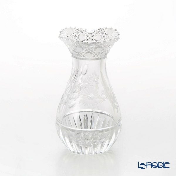 マイセン（Meissen） マイセンクリスタル MFO1420／16 花瓶（クリア） 16cm