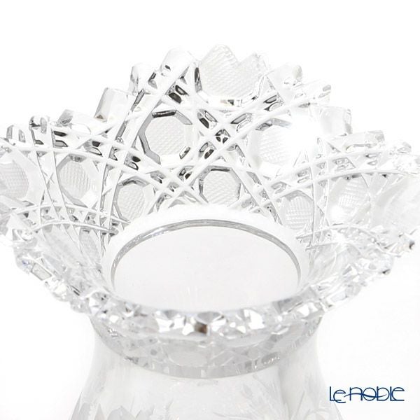 マイセン（Meissen） マイセンクリスタル MFO1420／16 花瓶（クリア） 16cm