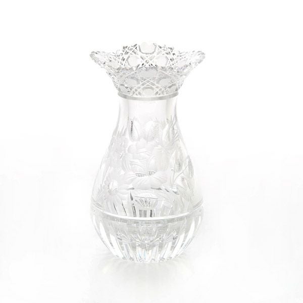 マイセン（Meissen） マイセンクリスタル MFO1420／16 花瓶（クリア） 16cm