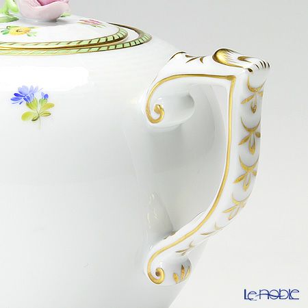 ヘレンド フルーツエスキース EDF-2（プルーン） 00606-0-09 ティーポット ローズ 800ml