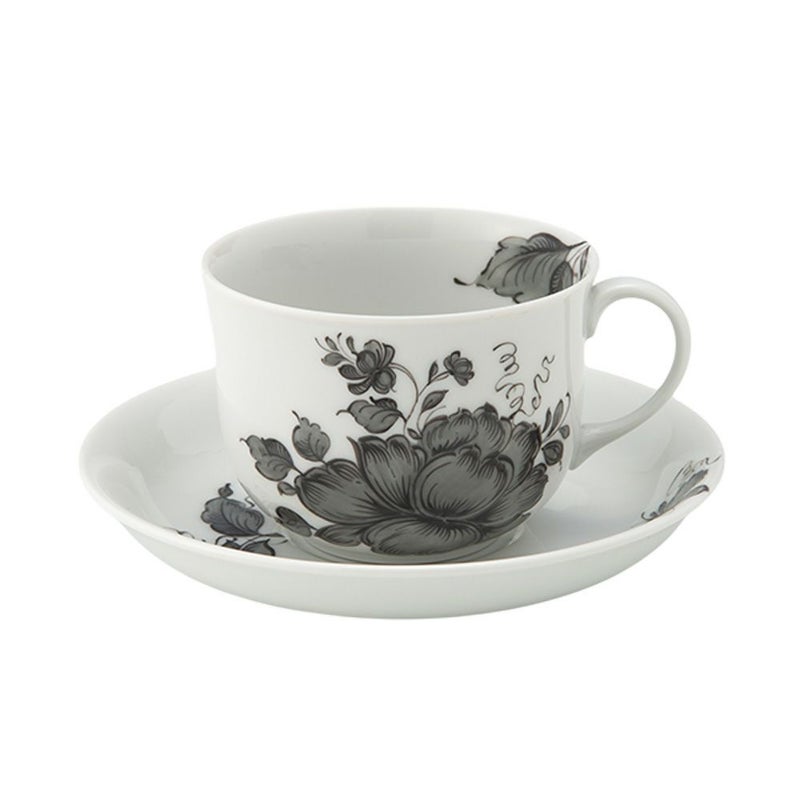 アウガルテン（AUGARTEN） マリアテレジア2.0 グレイ（7798） コーヒーカップ＆ソーサー 200ml（001シューベルトシェイプ）