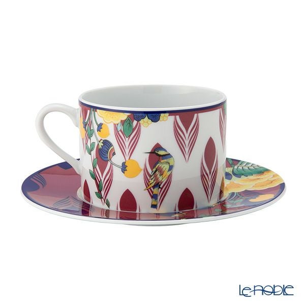 マイセン（Meissen） ミスティックガーデン カプチーノカップ＆ソーサー 79A524／36584