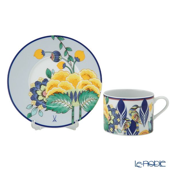 マイセン（Meissen） コラージュ ミスティックガーデン コーヒーカップ＆ソーサー 79A525／36582